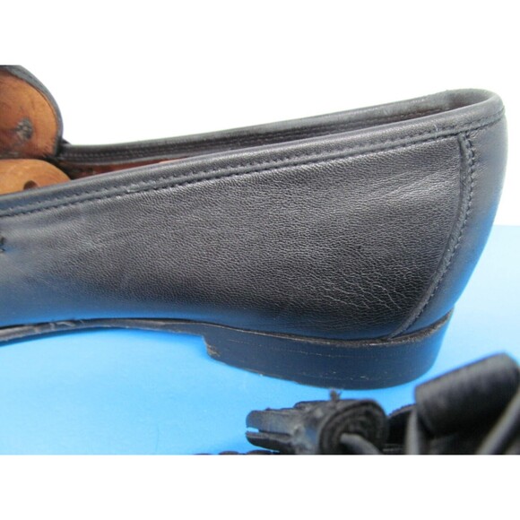 Allen Edmonds Urbino Mens Black Leather Tassel Loafers Size US 10 D Italy main image 15